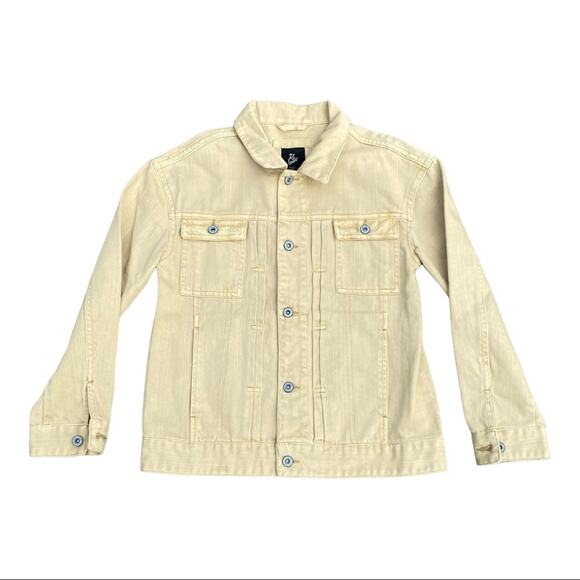 Art Class Jean Jacket Button Front In Sand Color 100% Cotton Size Medium (8/10) - Picture 7 of 7